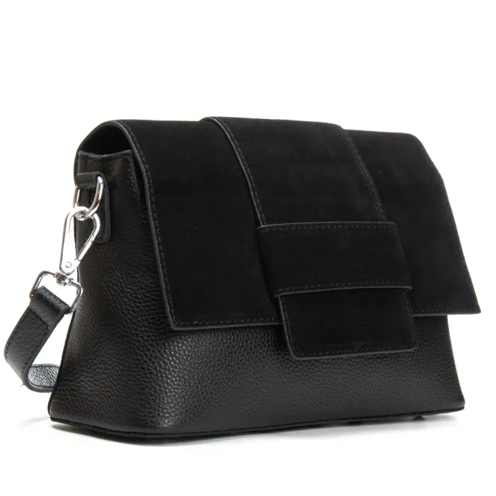 Сумка Женская Классическая замш ALEX RAI 1563 black