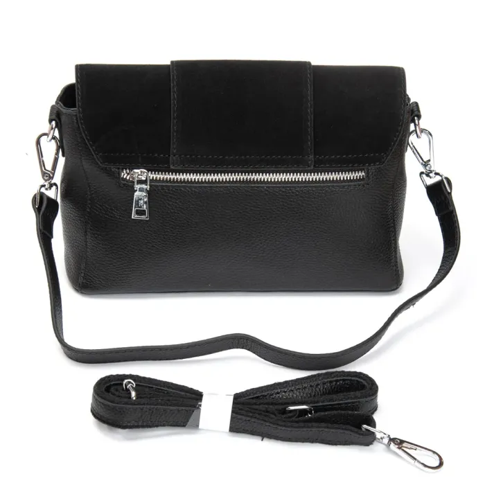 Сумка Женская Классическая замш ALEX RAI 1563 black