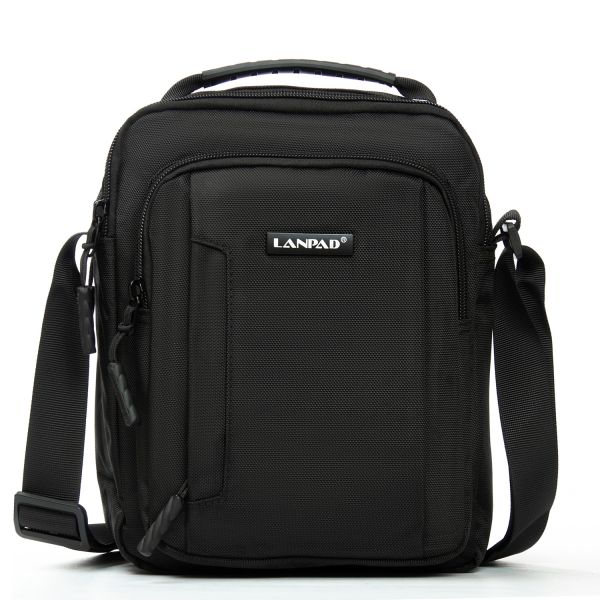 Сумка Мужская Планшет нейлон Lanpad 25019 black