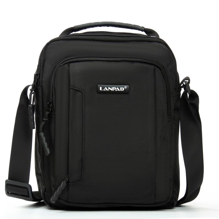 Сумка Мужская Планшет нейлон Lanpad 25019 black
