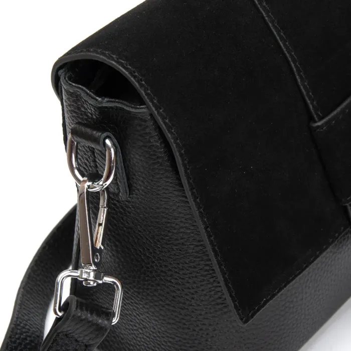 Сумка Женская Классическая замш ALEX RAI 1563 black