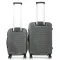 Дорожная Чемодан 2/1 ABS-пластик FASHION 804 dark-grey