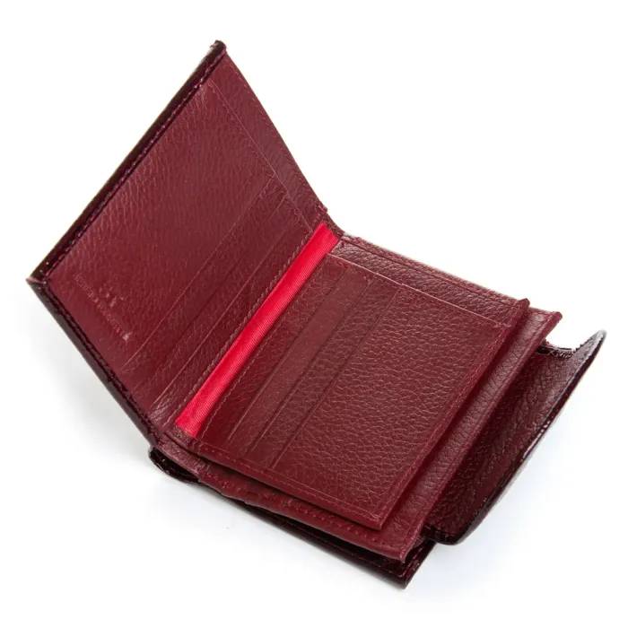 Кошелек LR Женский кожа-лак SERGIO TORRETTI FEW44-1 wine red