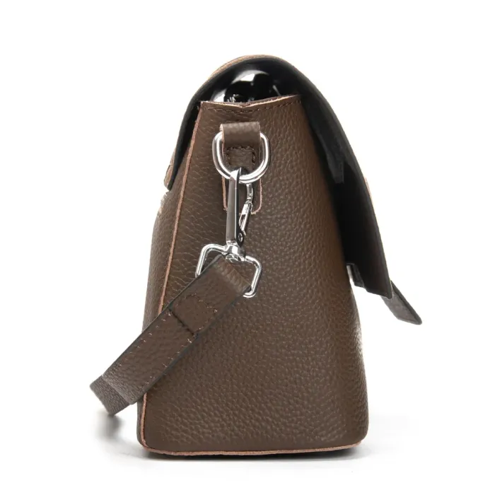 Сумка Женская Классическая замш ALEX RAI 1563 khaki