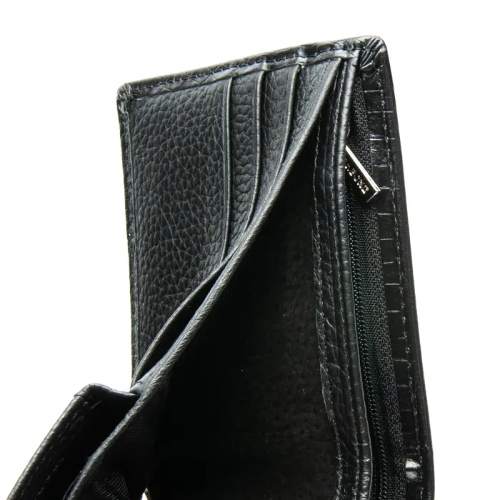 Кошелек Classic Мужской croco кожа DR. BOND M14CR1 black