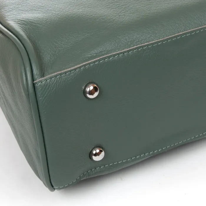 Сумка Женская Классическая кожа ALEX RAI 8782-9 green