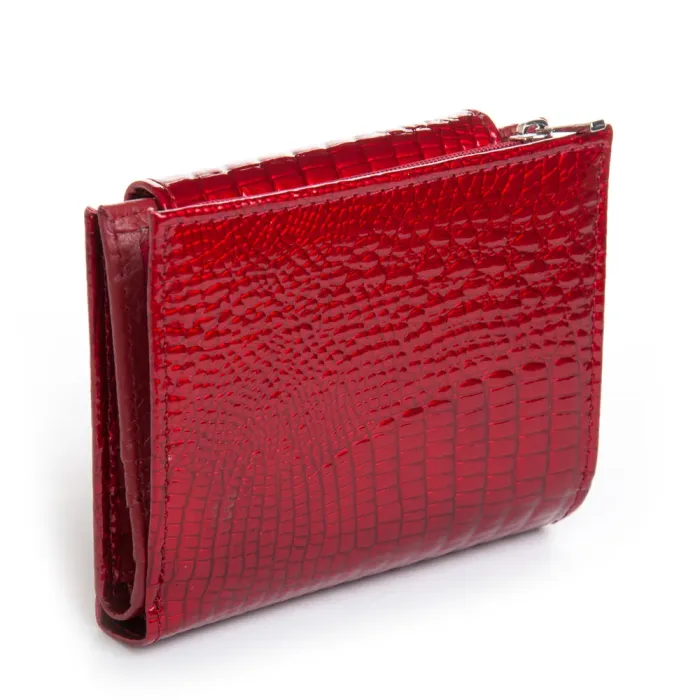 Кошелек LR Женский кожа-лак SERGIO TORRETTI FEW44-1 red