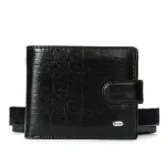 Кошелек Classic Мужской croco кожа DR. BOND M4CR1 black