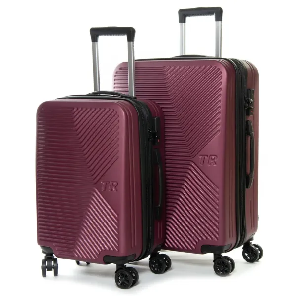 Дорожная Чемодан 2/1 ABS-пластик FASHION 804 red