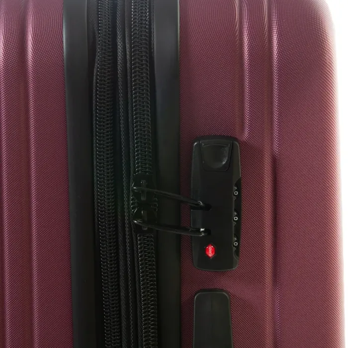 Дорожная Чемодан 2/1 ABS-пластик FASHION 804 red