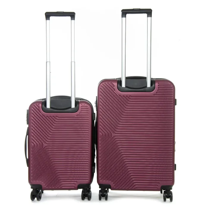 Дорожная Чемодан 2/1 ABS-пластик FASHION 804 red