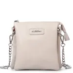Сумка Женская Классическая кожа ALEX RAI 97006 white-grey