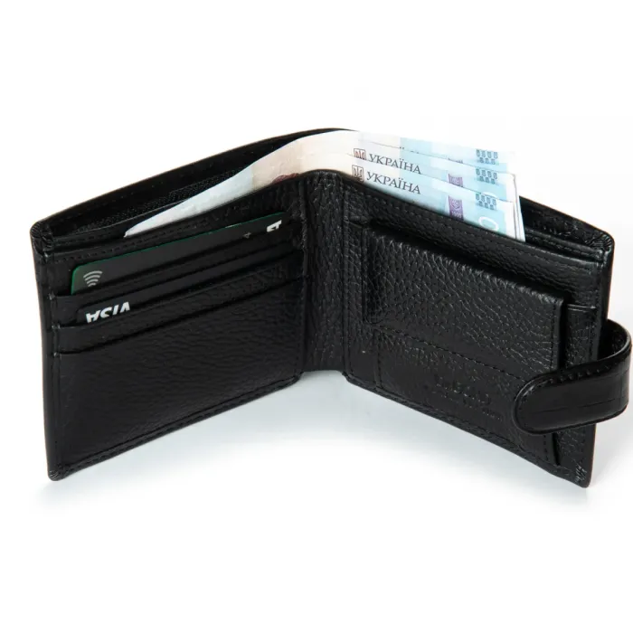 Кошелек Classic Мужской croco кожа DR. BOND M4CR1 black