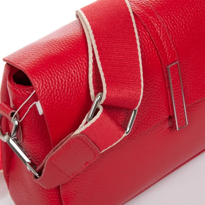 Сумка Женская Классическая кожа ALEX RAI 77001 red