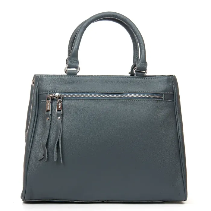 Сумка Женская Классическая кожа ALEX RAI 8782-9 blue