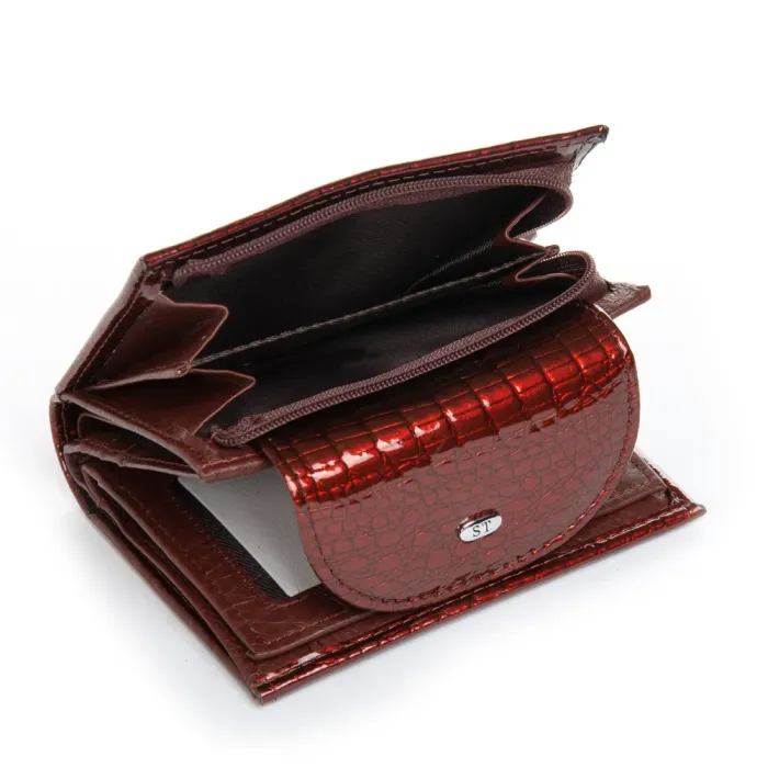 Кошелек LR Женский кожа-лак SERGIO TORRETTI FEW44-1 brown