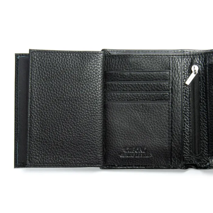 Кошелек Classic Мужской croco кожа DR. BOND M24CR1 black
