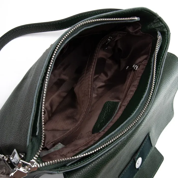Сумка Женская Классическая замш ALEX RAI 1563 green