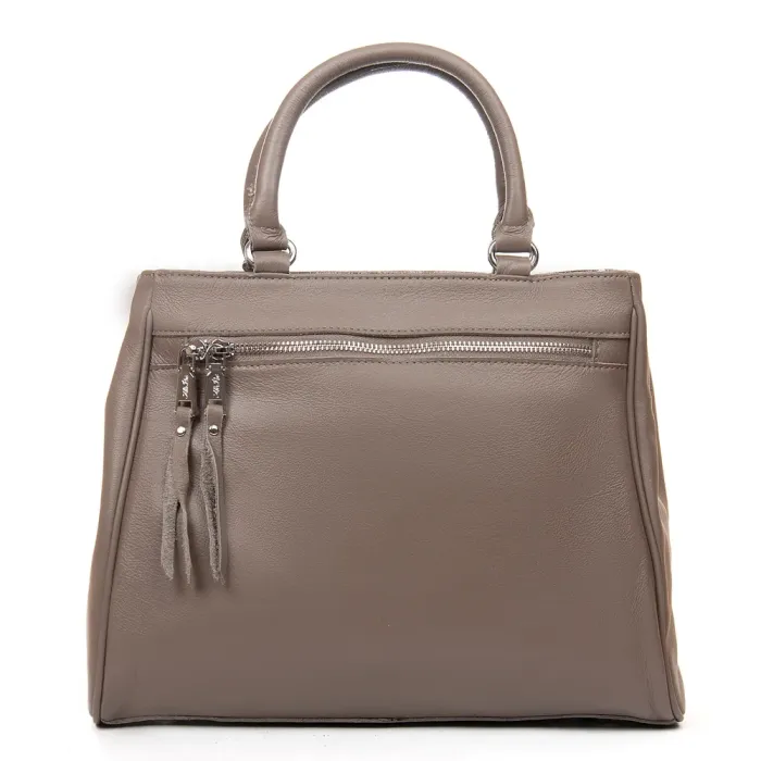 Сумка Женская Классическая кожа ALEX RAI 8782-9 l.grey