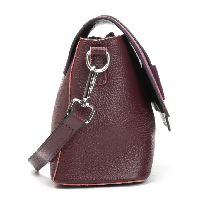 Сумка Женская Классическая замш ALEX RAI 1563 bordo