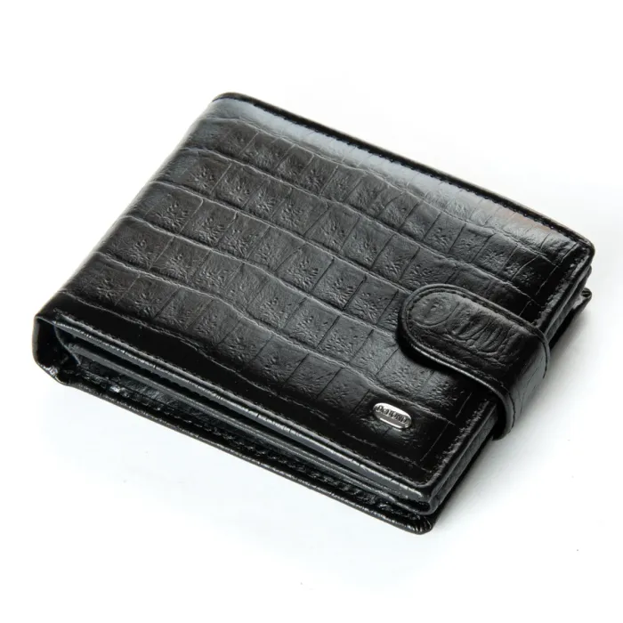 Кошелек Classic Мужской croco кожа DR. BOND MS-17CR1 black