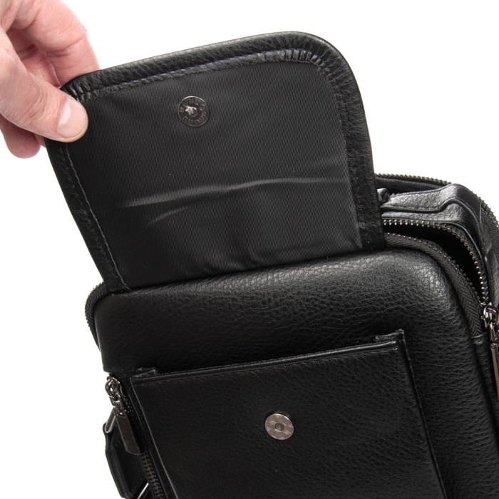 Сумка Мужская Планшет иск-кожа LUXEVA 3008-2 black