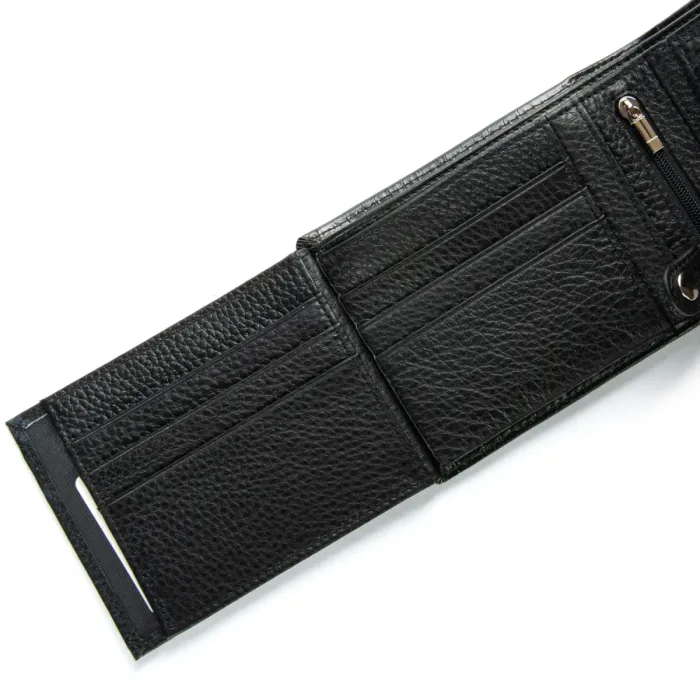 Кошелек Classic Мужской croco кожа DR. BOND MS-17CR1 black