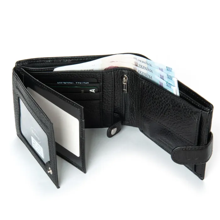 Кошелек Classic Мужской croco кожа DR. BOND MS-17CR1 black