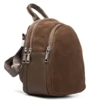Сумка Женская Рюкзак замш ALEX RAI 2058 khaki