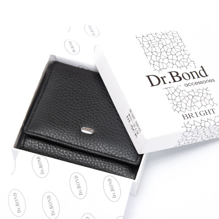 Кошелек Bright Женский кожа DR. BOND WS-219 black