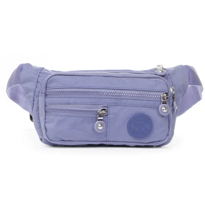 Сумка Женская Текстиль на пояс полиамид Jielshi ZT-002 l.purple