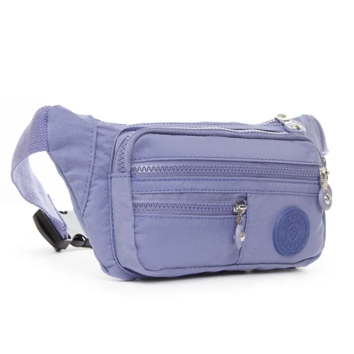 Сумка Женская Текстиль на пояс полиамид Jielshi ZT-002 l.purple