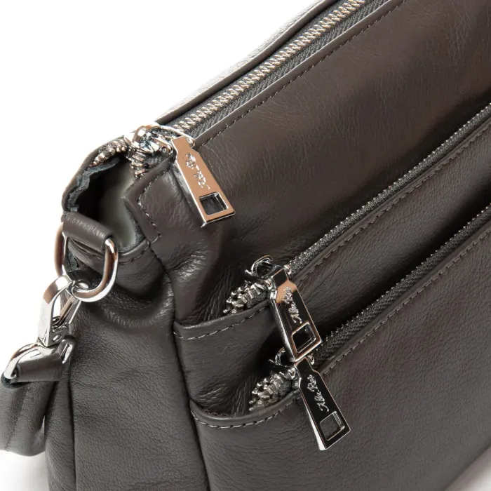 Сумка Женская Классическая кожа ALEX RAI 3011 grey