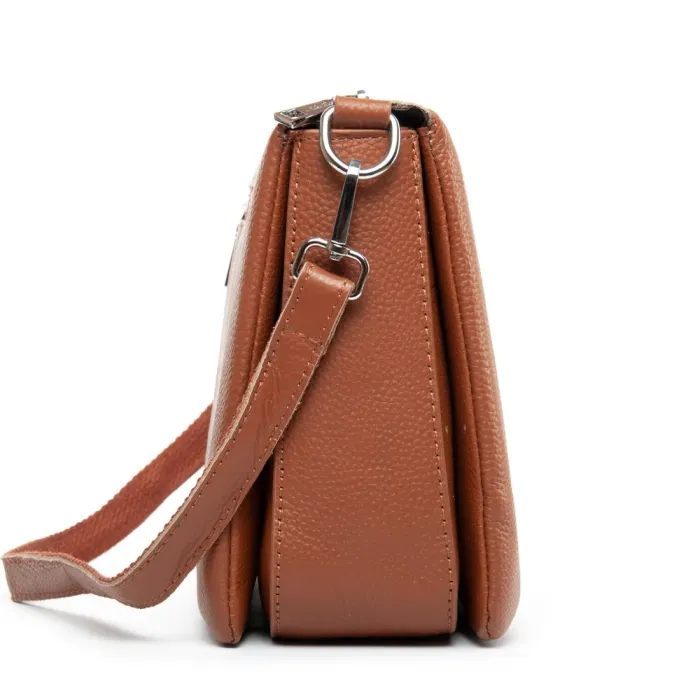 Сумка Женская Классическая кожа ALEX RAI 2087 l.brown