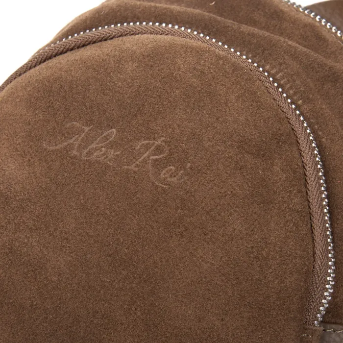 Сумка Женская Рюкзак замш ALEX RAI 2058 khaki