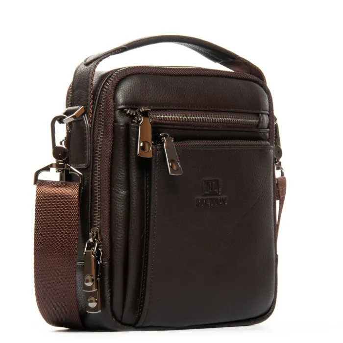 Сумка Мужская Планшет кожа BRETTON 407-152 brown