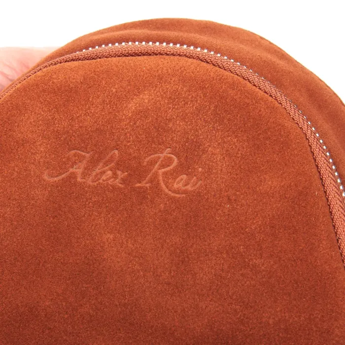 Сумка Женская Рюкзак замш ALEX RAI 2058 camel
