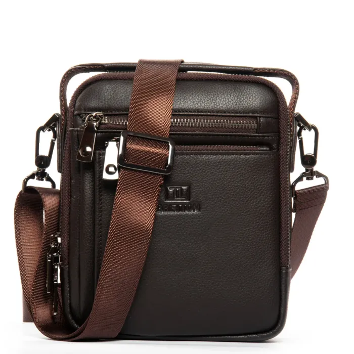 Сумка Мужская Планшет кожа BRETTON 407-152 brown
