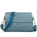 Сумка Женская Классическая кожа ALEX RAI 77001 l.blue