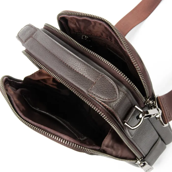 Сумка Мужская Планшет кожа BRETTON 407-152 brown