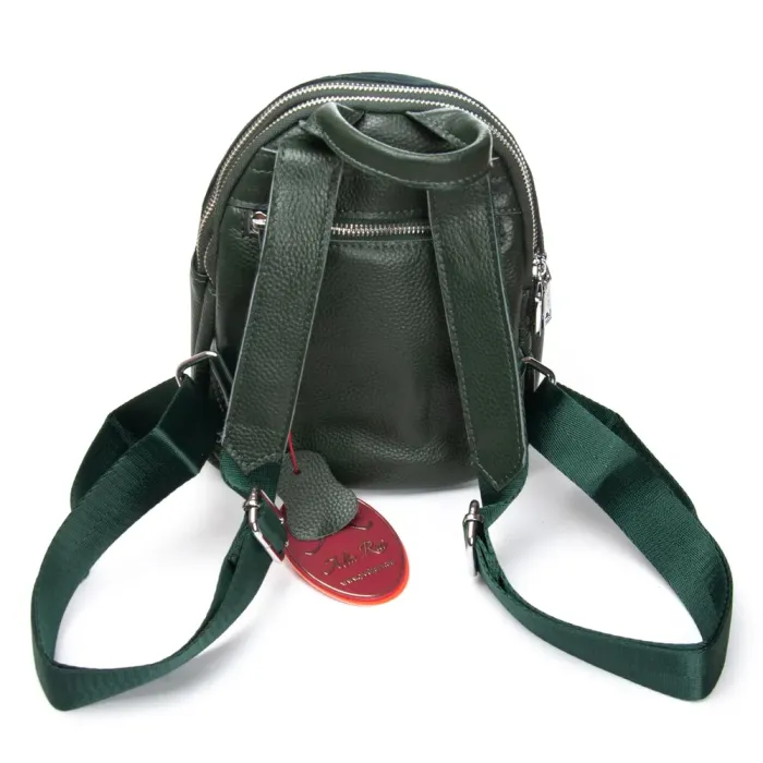 Сумка Женская Рюкзак замш ALEX RAI 2058 green