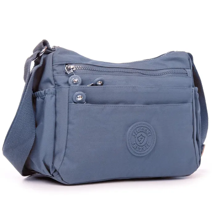 Сумка Женская Текстиль полиамид Jielshi B152 blue