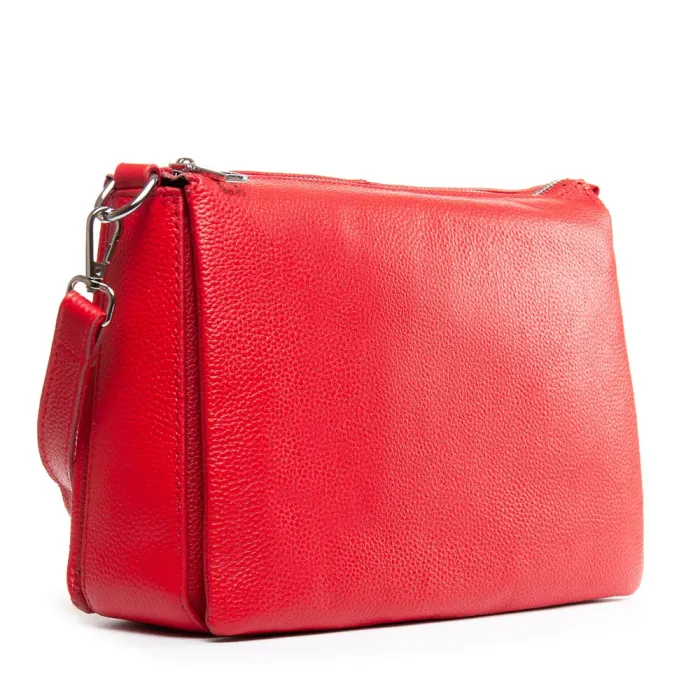 Сумка Женская Классическая кожа ALEX RAI 2087 red