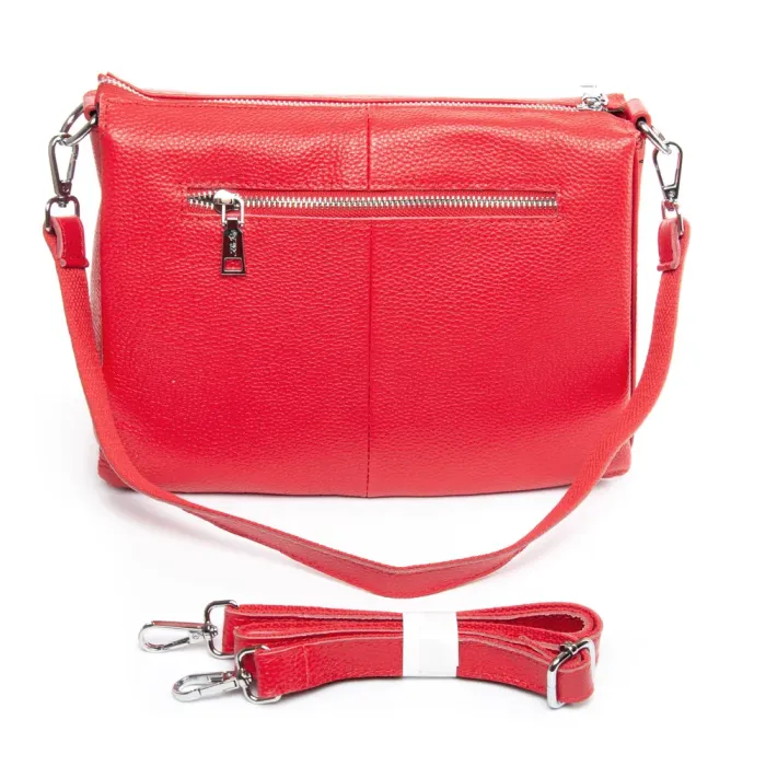 Сумка Женская Классическая кожа ALEX RAI 2087 red