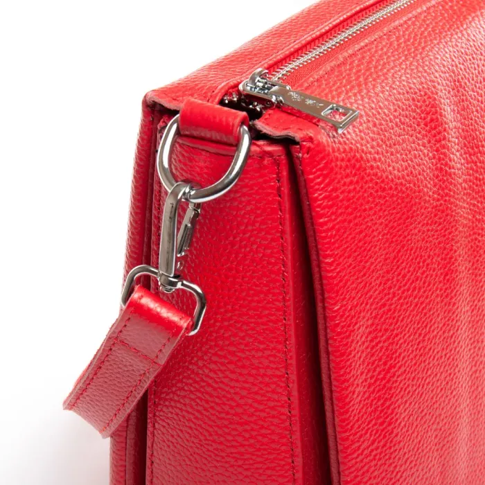 Сумка Женская Классическая кожа ALEX RAI 2087 red