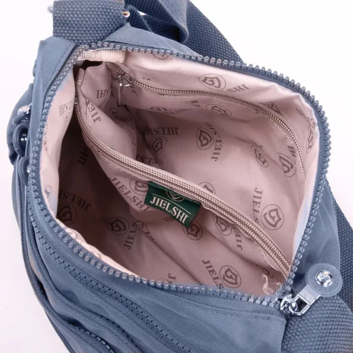 Сумка Женская Текстиль полиамид Jielshi B152 blue