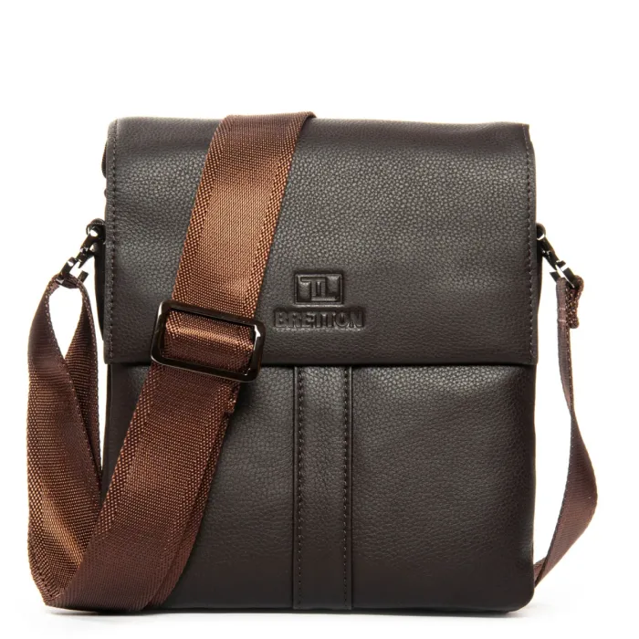 Сумка Мужская Планшет кожа BRETTON 3387-4 brown