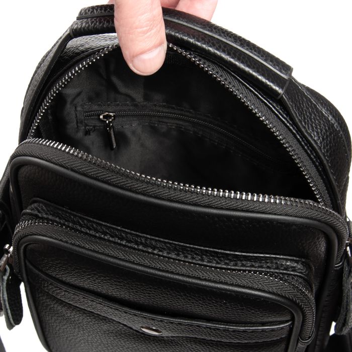 Сумка Мужская Планшет иск-кожа LUXEVA 3005-1 black