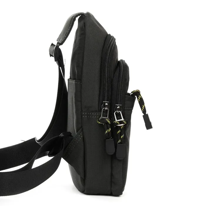 Сумка Мужская На Плечо нейлон Lanpad 3787 black