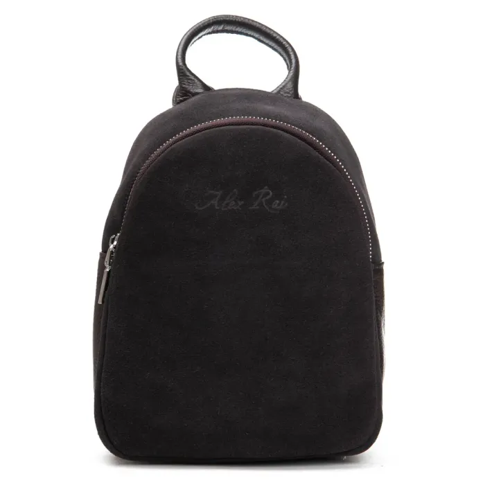 Сумка Женская Рюкзак замш ALEX RAI 2058 brown